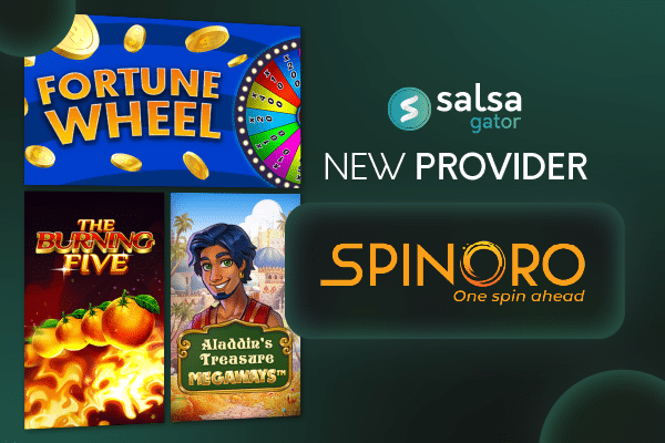 SpinOro Games Expand Their Reach Through Salsa Gator Integrationdfgdge